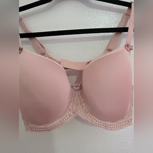 Panache Blush Lace Detail Bra 36DD 36E